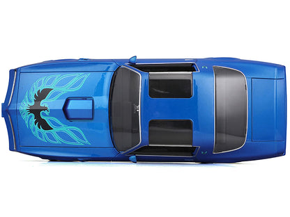 1978 Pontiac Firebird Trans Am Blue Metallic with Hood Graphics "Special Edition" Series 1/18 Diecast Model Car by Maisto-DiecastModeler.com