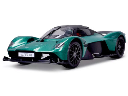 Aston Martin Valkyrie Green Metallic with Matt Black Top "Special Edition" Series 1/18 Diecast Model Car by Maisto-DiecastModeler.com