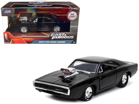 Dom's 1970 Dodge Charger 500 Black "Fast & Furious 9 F9" (2021) Movie 1/32 Diecast Model Car by Jada-DiecastModeler.com