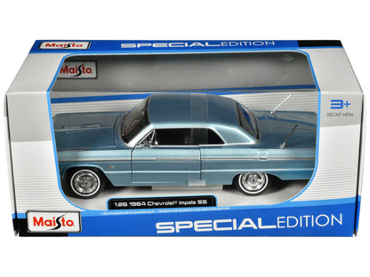 1964 Chevrolet Impala SS Blue Metallic "Special Edition" Series 1/26 Diecast Model Car by Maisto