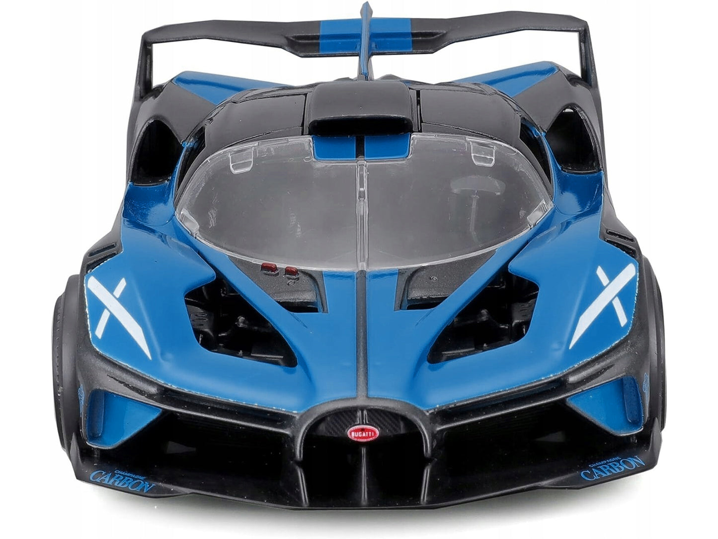 Bugatti Bolide Blue and Black Metallic "Special Edition" Series 1/24 Diecast Model Car by Maisto-DiecastModeler.com