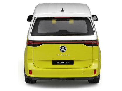 2023 Volkswagen ID. Buzz Van Yellow and White "Special Edition" Series 1/24 Diecast Model Car by Maisto-DiecastModeler.com