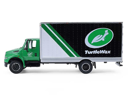 2013 International Durastar Box Van "Turtle Wax" Green "H.D. Trucks" Series 26 1/64 Diecast Model Car by Greenlight
