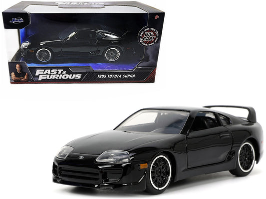 1995 Toyota Supra Black "Fast & Furious" Movie 1/32 Diecast Model Car by Jada-DiecastModeler.com