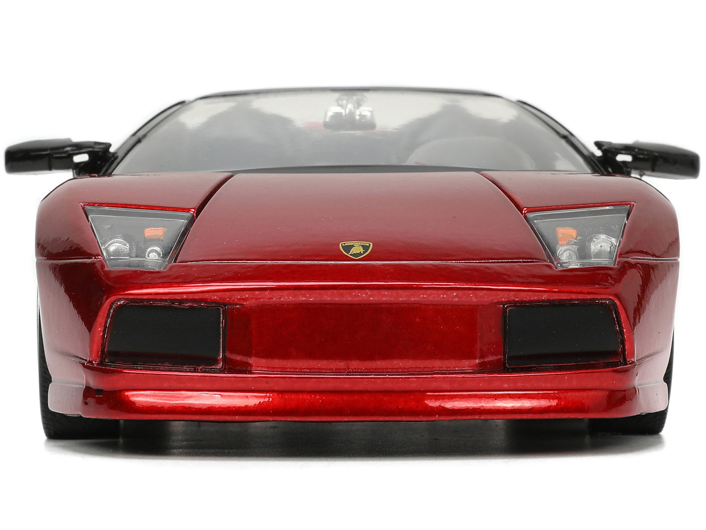 Lamborghini Murcielago Roadster Red Metallic "Hyper-Spec" Series 1/24 Diecast Model Car by Jada-DiecastModeler.com