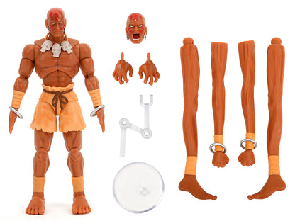 Dhalsim 6" Moveable Figure with Alternate Head and Limbs "Ultra Street Fighter II: The Final Challengers" (2017) Video Game Model by Jada-DiecastModeler.com