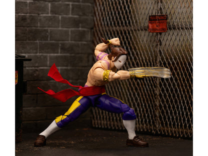 Vega 6" Moveable Figure with Alternate Head and Limbs "Ultra Street Fighter II: The Final Challengers" (2017) Video Game Model by Jada