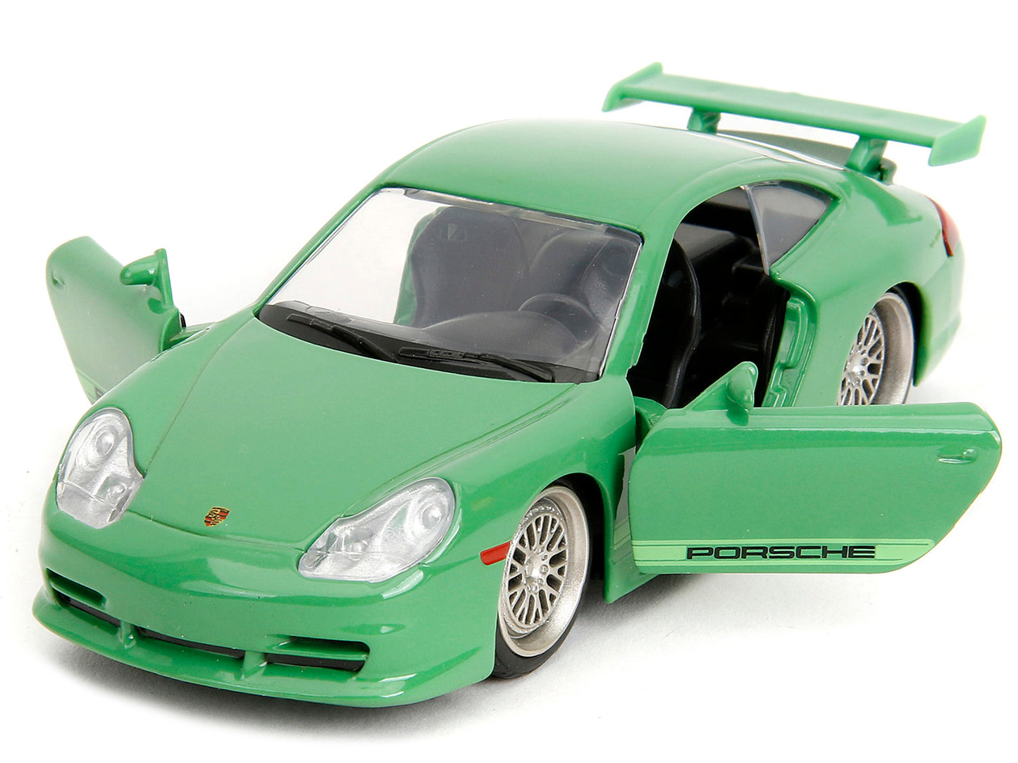 Porsche 911 GT3 (996) Green "Pink Slips" Series 1/32 Diecast Model Car by Jada-DiecastModeler.com