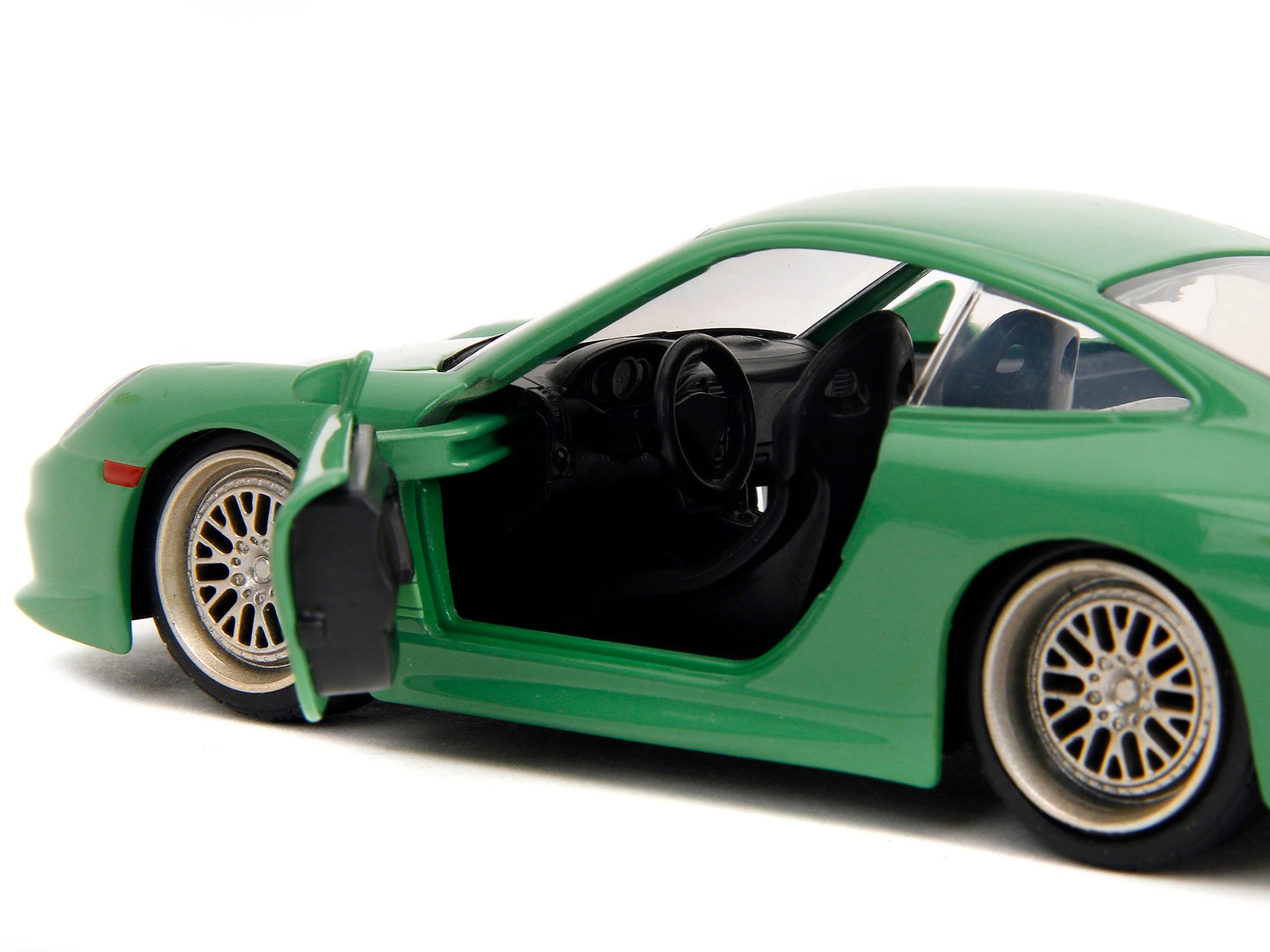 Porsche 911 GT3 (996) Green "Pink Slips" Series 1/32 Diecast Model Car by Jada-DiecastModeler.com