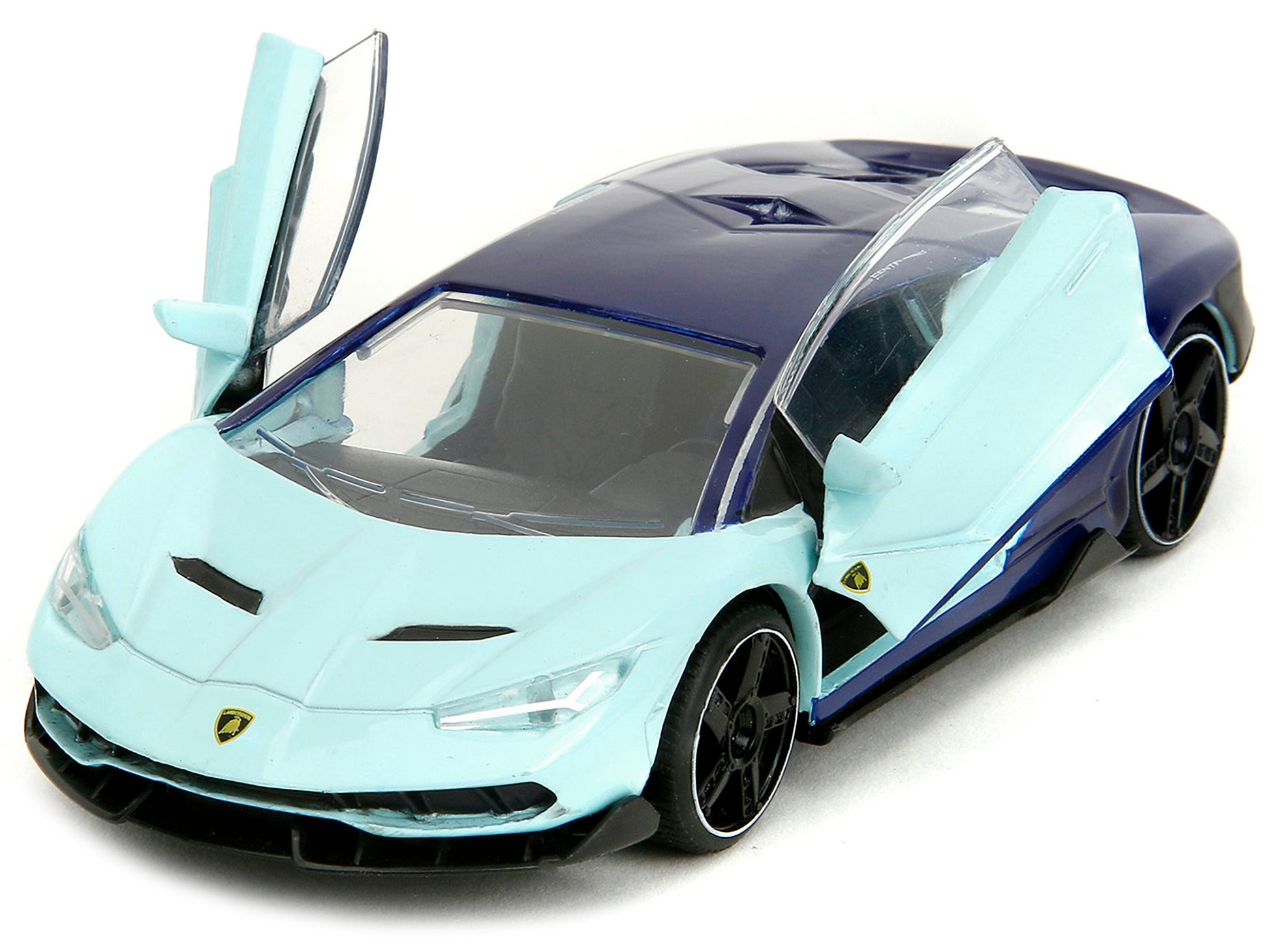 Lamborghini Centenario Light Blue and Purple "Pink Slips" Series 1/32 Diecast Model Car by Jada-DiecastModeler.com