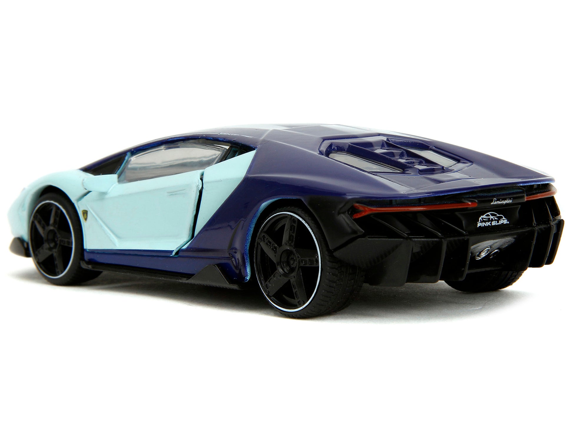 Lamborghini Centenario Light Blue and Purple "Pink Slips" Series 1/32 Diecast Model Car by Jada-DiecastModeler.com