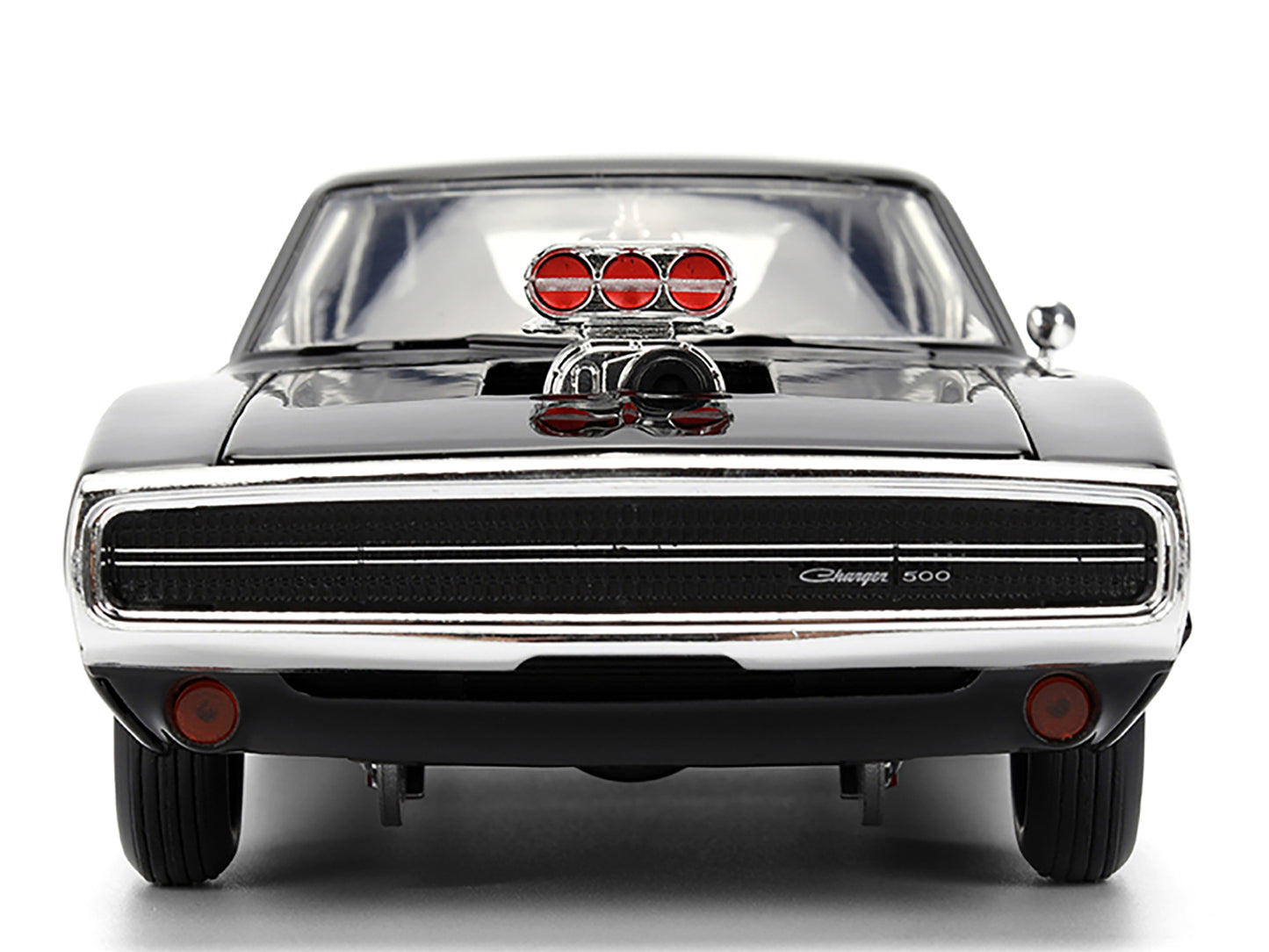 Dom's 1970 Dodge Charger R/T Black "F9" (2021) Movie "Fast & Furious" Series 1/24 Diecast Model Car by Jada