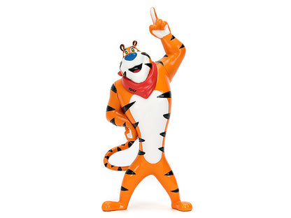 2017 Ford F-150 Raptor Pickup Truck "Frosted Flakes" Orange with Graphics and Tony the Tiger Diecast Figure "Hollywood Rides" Series 1/24 Diecast Model Car by Jada