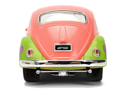 1959 Volkswagen Beetle "Patrick Star" Livery Pink "SpongeBob SquarePants" (1999-Current) TV Series "Hollywood Rides" Series 1/32 Diecast Model Car by Jada-DiecastModeler.com
