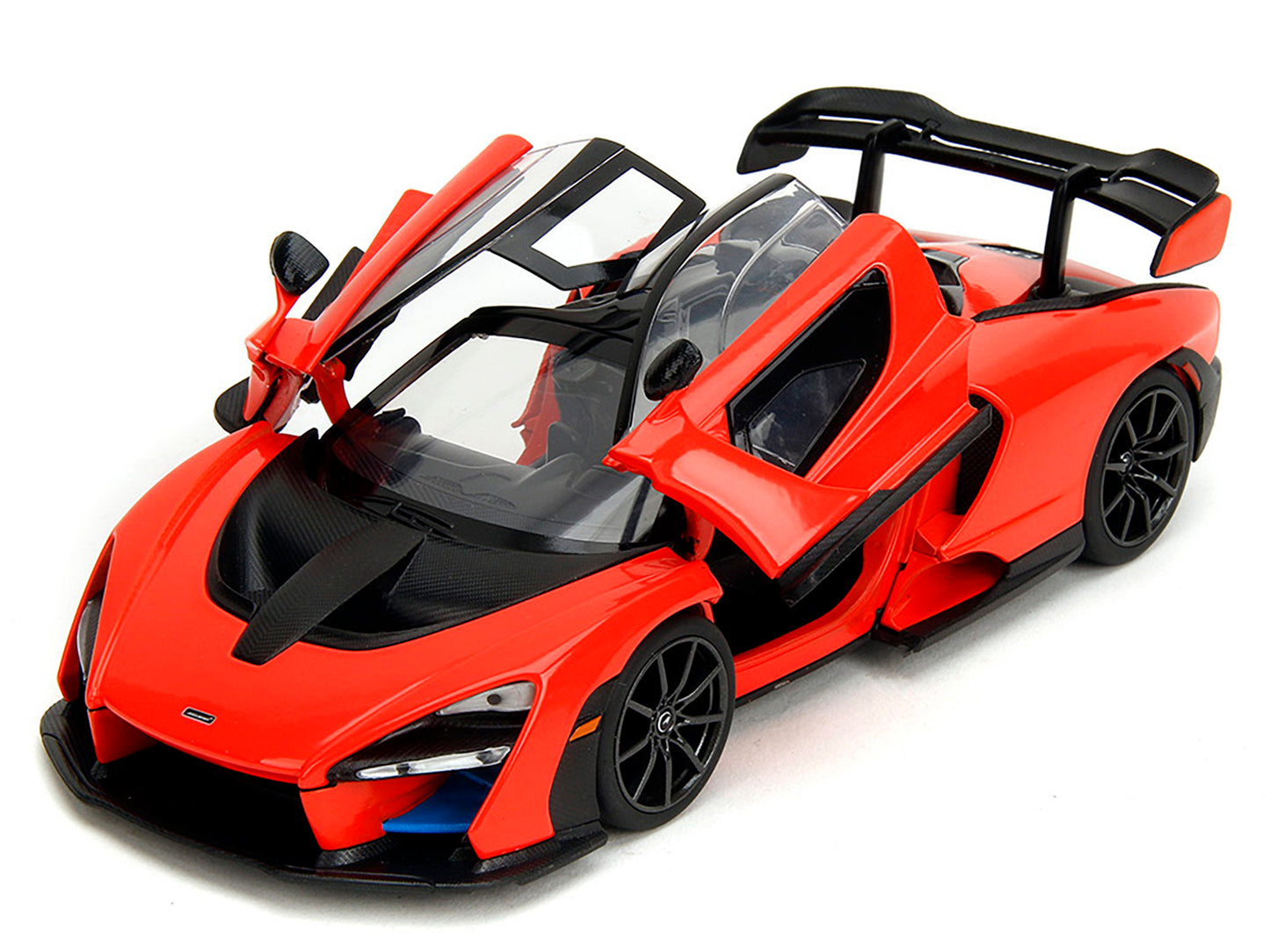 McLaren Senna Red and Black "Fast X" (2023) Movie "Fast & Furious" Series 1/24 Diecast Model Car by Jada-DiecastModeler.com