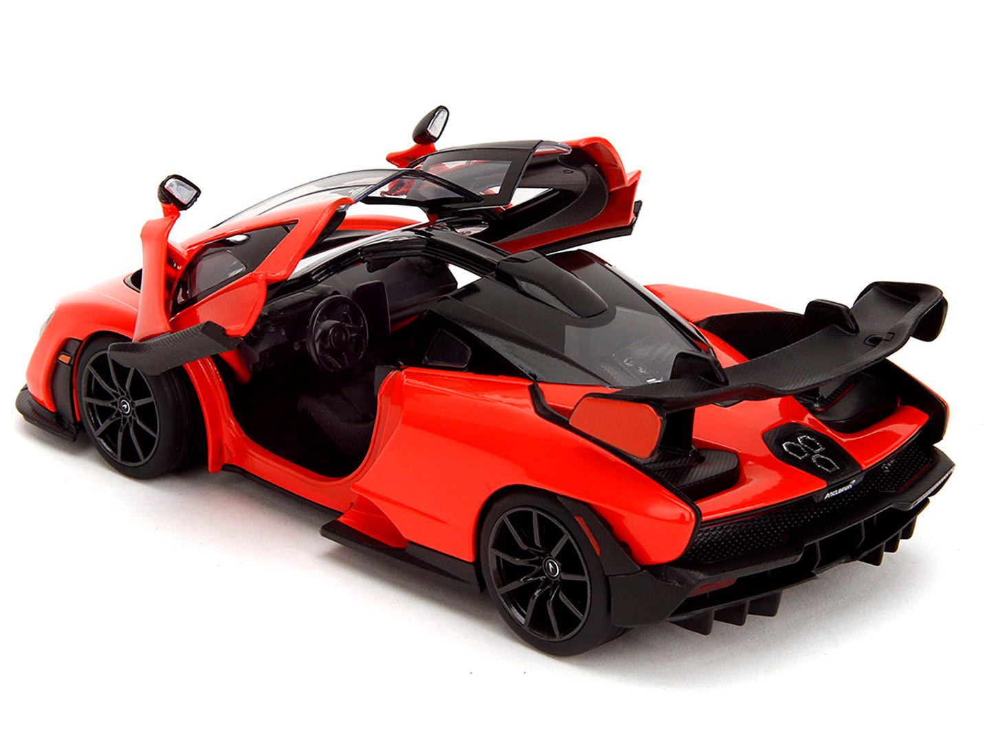 McLaren Senna Red and Black "Fast X" (2023) Movie "Fast & Furious" Series 1/24 Diecast Model Car by Jada-DiecastModeler.com