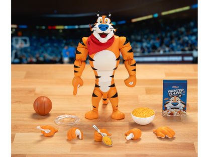 Tony the Tiger 6.75" Moveable Figure with Alternate Hands and Accessories "Kellogg's Frosted Flakes" Model by Jada