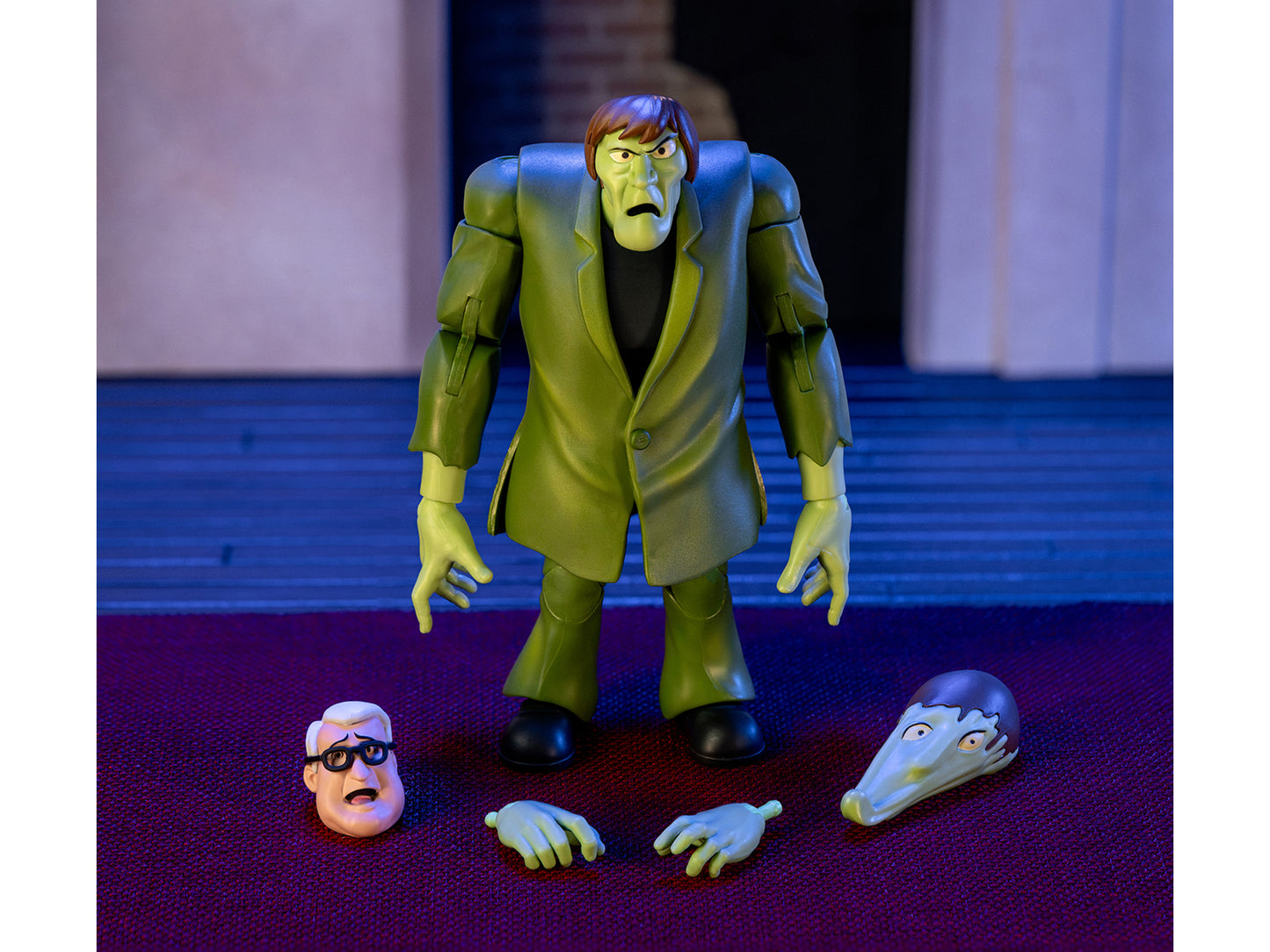 Creeper 6" Moveable Figure with Accessories and Alternate Head and Hands "Scooby-Doo!" Franchise Model by Jada