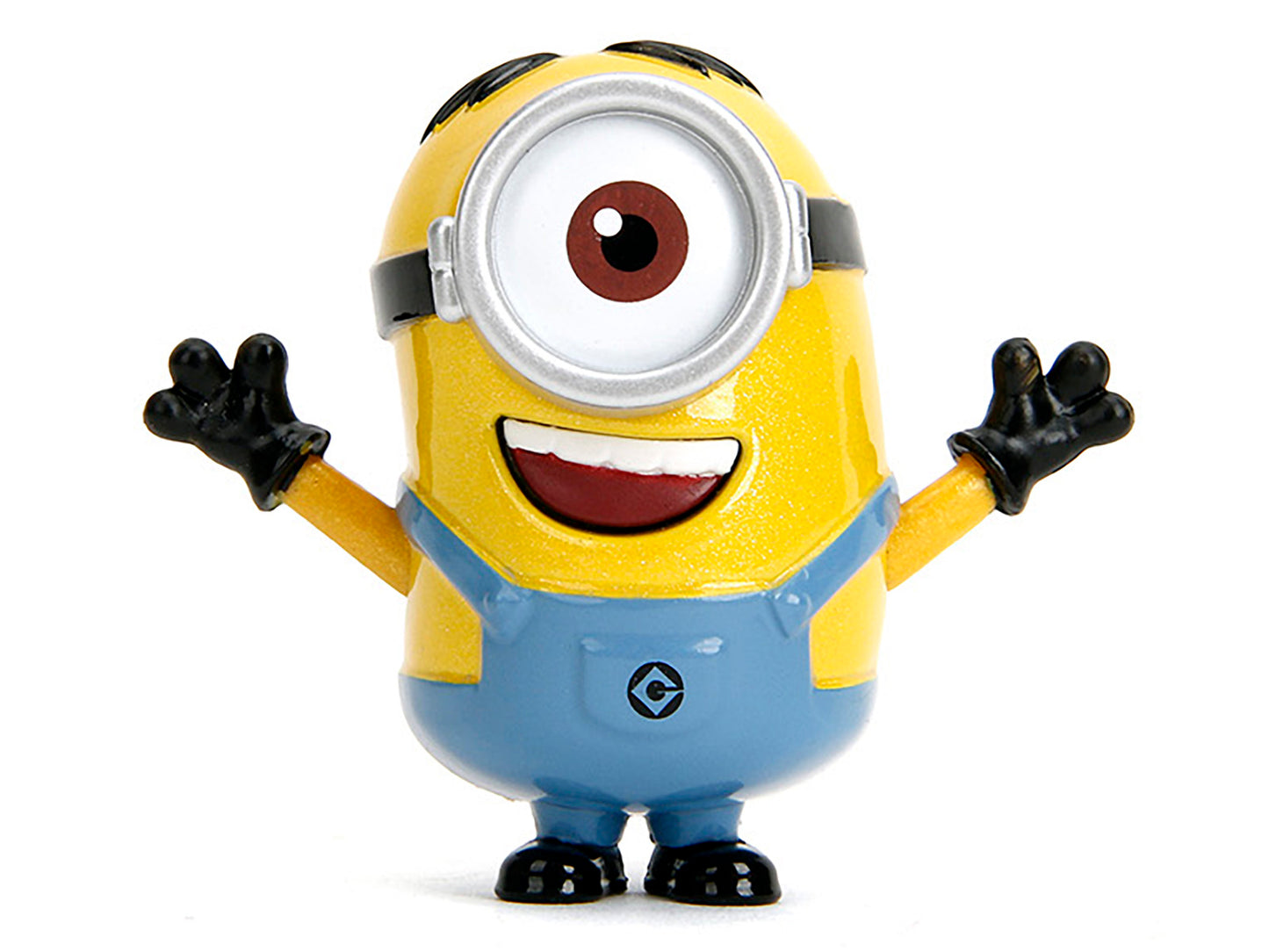 Set of 4 Diecast Figures "Minions" (2015) Movie "Metalfigs" Series Diecast Models by Jada