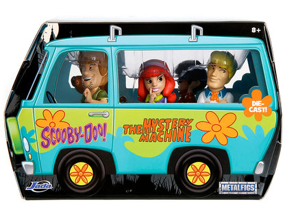 Set of 5 Diecast Figures "Scooby-Doo" TV Series "Metalfigs" Series Diecast Models by Jada-DiecastModeler.com