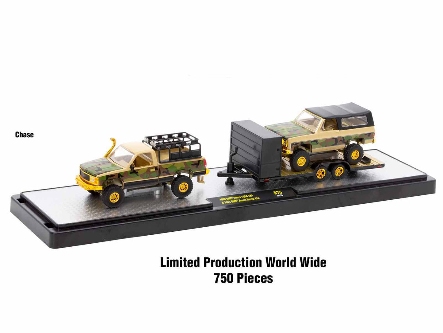 Auto Haulers Set of 3 Trucks Release 75 Limited Edition to 8000 pieces Worldwide 1/64 Diecast Models by M2 Machines-DiecastModeler.com