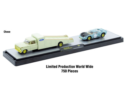 Auto Haulers Set of 3 Trucks Release 89 Limited Edition to 8000 pieces Worldwide 1/64 Diecast Models by M2 Machines