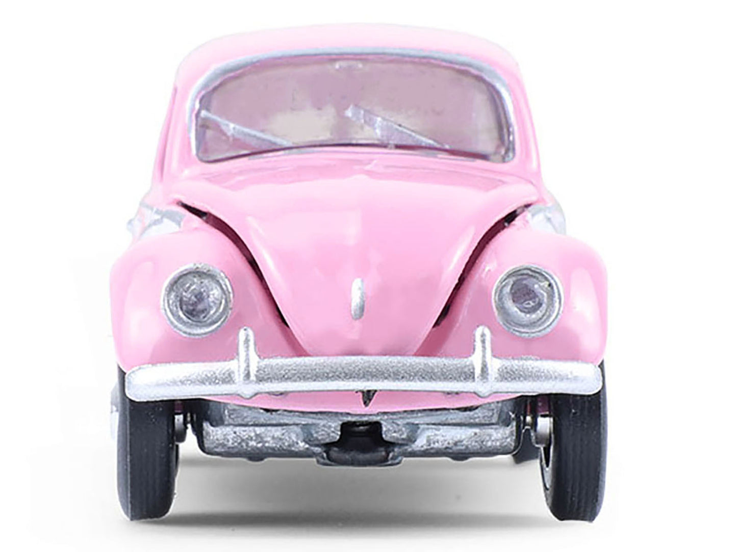 1950 Volkswagen Beetle "Botanical Beetle" Pink and White with Graphics "Club Vee-Dub" Series 21 1/64 Diecast Model Car by Greenlight