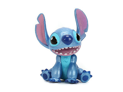 1961 Volkswagen Bus "Catching Waves" White and Orange with Stich Diecast Figure "Disney's Stitch" "Hollywood Rides" Series 1/24 Diecast Model by Jada