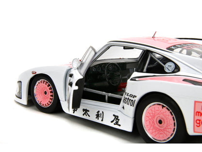 Porsche 935 K3 #6 Bob Wollek - Henri Pescarolo Winner "Suzuka 1000KM" (1981) "Pink Slips" Series 1/18 Diecast Model Car by Jada