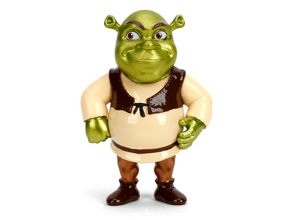 Set of 4 Diecast Figures "Shrek" (2001) Movie "Metalfigs" Series by Jada