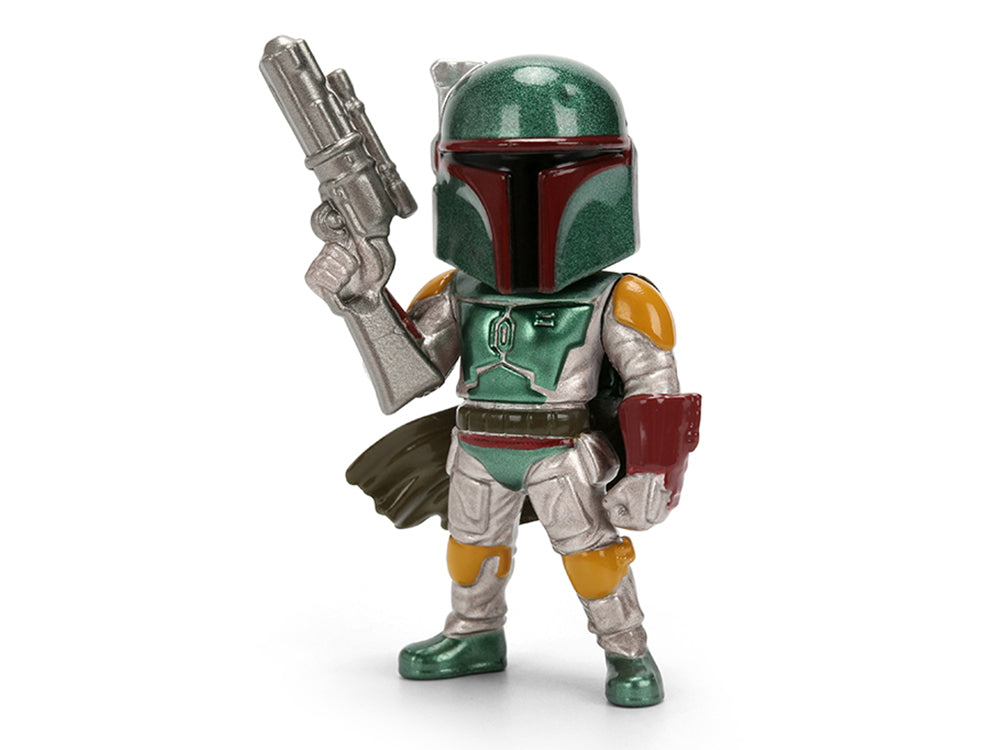 Set of 4 Diecast Figures "Star Wars" Movie Franchise "Metalfigs" Series Diecast Models by Jada-DiecastModeler.com