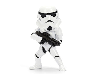 Set of 4 Diecast Figures "Star Wars" Movie Franchise "Metalfigs" Series Diecast Models by Jada-DiecastModeler.com