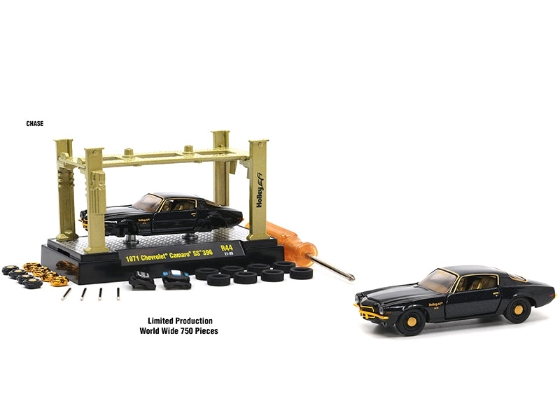 Model Kit 4 piece Car Set Release 44 Limited Edition to 9400 pieces Worldwide 1/64 Diecast Model Cars by M2 Machines-DiecastModeler.com