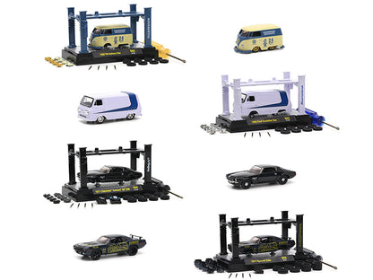 Model Kit 4 piece Car Set Release 44 Limited Edition to 9400 pieces Worldwide 1/64 Diecast Model Cars by M2 Machines-DiecastModeler.com