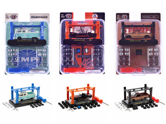 Model Kit 3 piece Car Set Release 71 Limited Edition to 9000 pieces Worldwide 1/64 Diecast Model Cars by M2 Machines-DiecastModeler.com