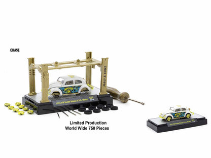 Model Kit 3 piece Car Set Release 74 Limited Edition to 9600 pieces Worldwide 1/64 Diecast Model Cars by M2 Machines