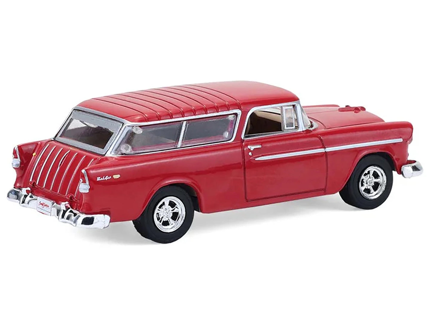 1955 Chevrolet Nomad Custom Wagon Red "Barrett-Jackson" Series 16 1/64 Diecast Model Car by Greenlight
