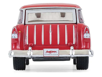 1955 Chevrolet Nomad Custom Wagon Red "Barrett-Jackson" Series 16 1/64 Diecast Model Car by Greenlight