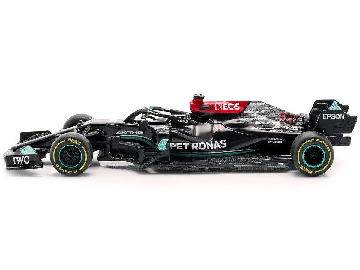Mercedes-AMG F1 W12 E Performance #77 Valterri Bottas F1 Formula One (2021) 1/43 Diecast Model Car by Bburago-DiecastModeler.com