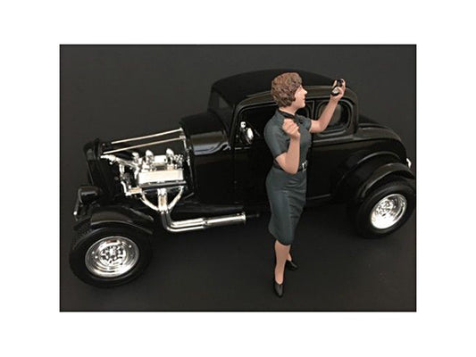 50's Style Figure IV for 1:18 Scale Models by American Diorama-DiecastModeler.com