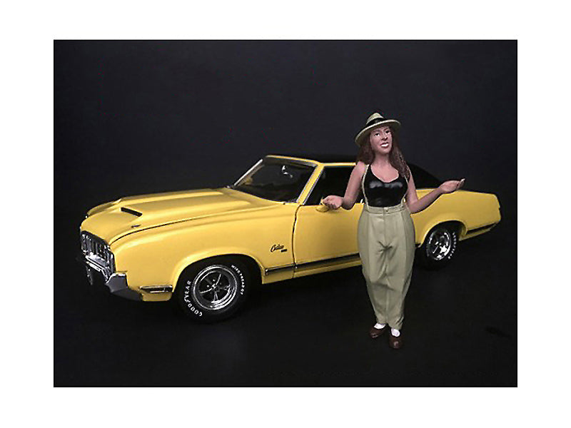"Hanging Out II" Tanya Figurine for 1/18 Scale Models by American Diorama-DiecastModeler.com