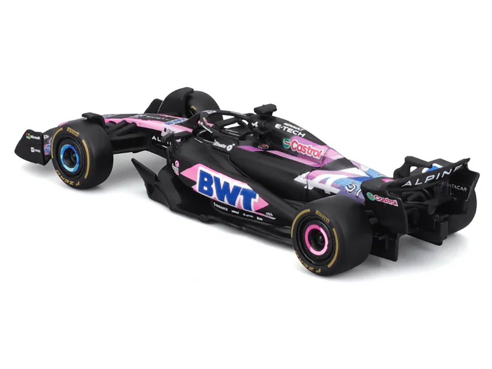 Alpine A524 #31 Esteban Ocon "BWT" "Formula One F1 World Championship" (2024) "Race" Series 1/43 Diecast Model Car by Bburago-DiecastModeler.com