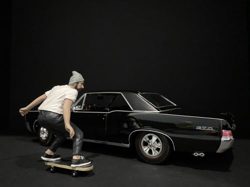 Skateboarder Figurine II for 1/24 Scale Models by American Diorama-DiecastModeler.com