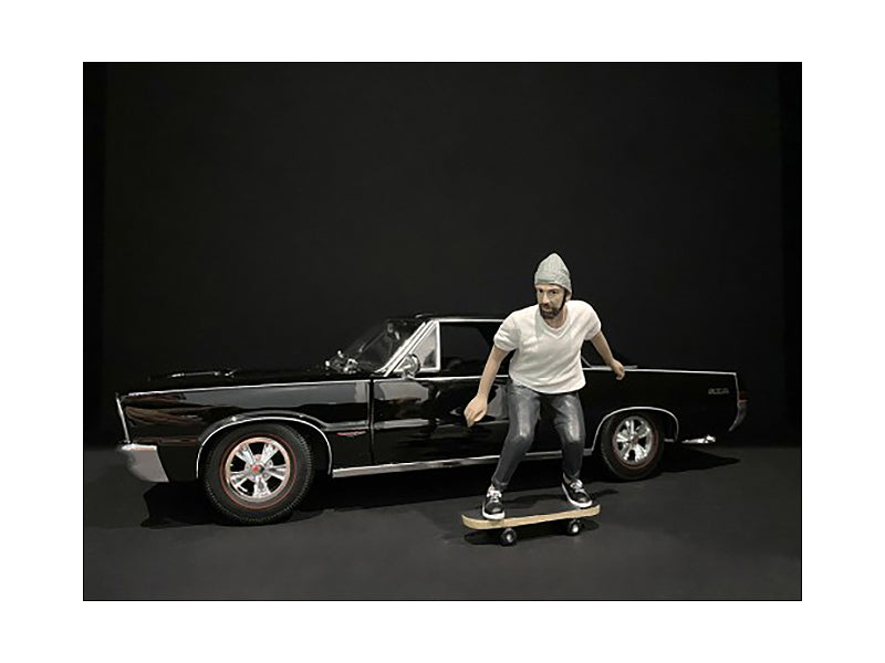 Skateboarder Figurine II for 1/24 Scale Models by American Diorama-DiecastModeler.com