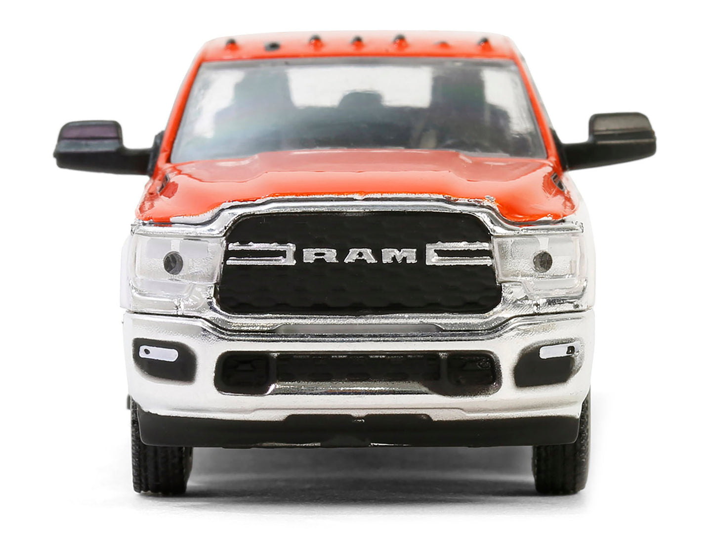 2023 Ram 2500 Pickup Truck "Texaco" Orange and White "Texaco Special Edition" Series 1 1/64 Diecast Model Car by Greenlight