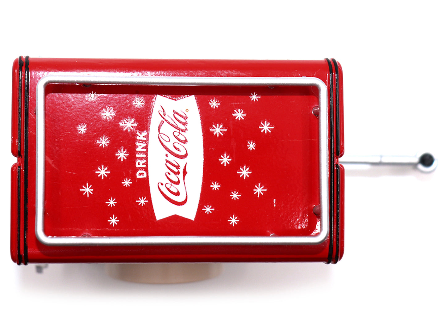 Travel Trailer Cream with Red Top "Pause and Refresh Yourself Drink Delicious Coca-Cola" 1/24 Diecast Model Car by Motor City Classics