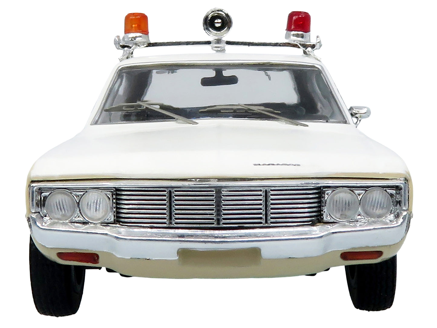 1972 AMC Matador Police Car "Phoenix Police Department" White and Beige 1/43 Diecast Model by Iconic Replicas