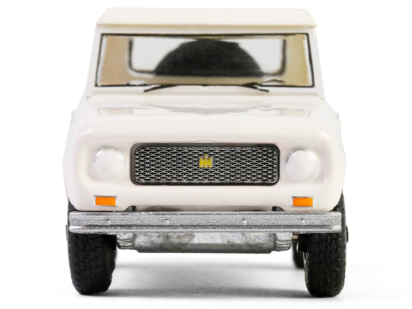 1964 Harvester Scout Half Cab Pickup Truck "California Highway Patrol" Beige "Hot Pursuit" Series 46 1/64 Diecast Model Car by Greenlight-DiecastModeler.com