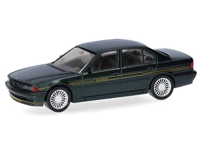 BMW Alpina B12 Green Metallic 1/87 (HO) Plastic Model Car by Herpa