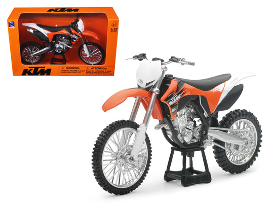 2011 KTM 350 SX-F Orange Dirt Bike Motorcycle 1/12 by New Ray-DiecastModeler.com